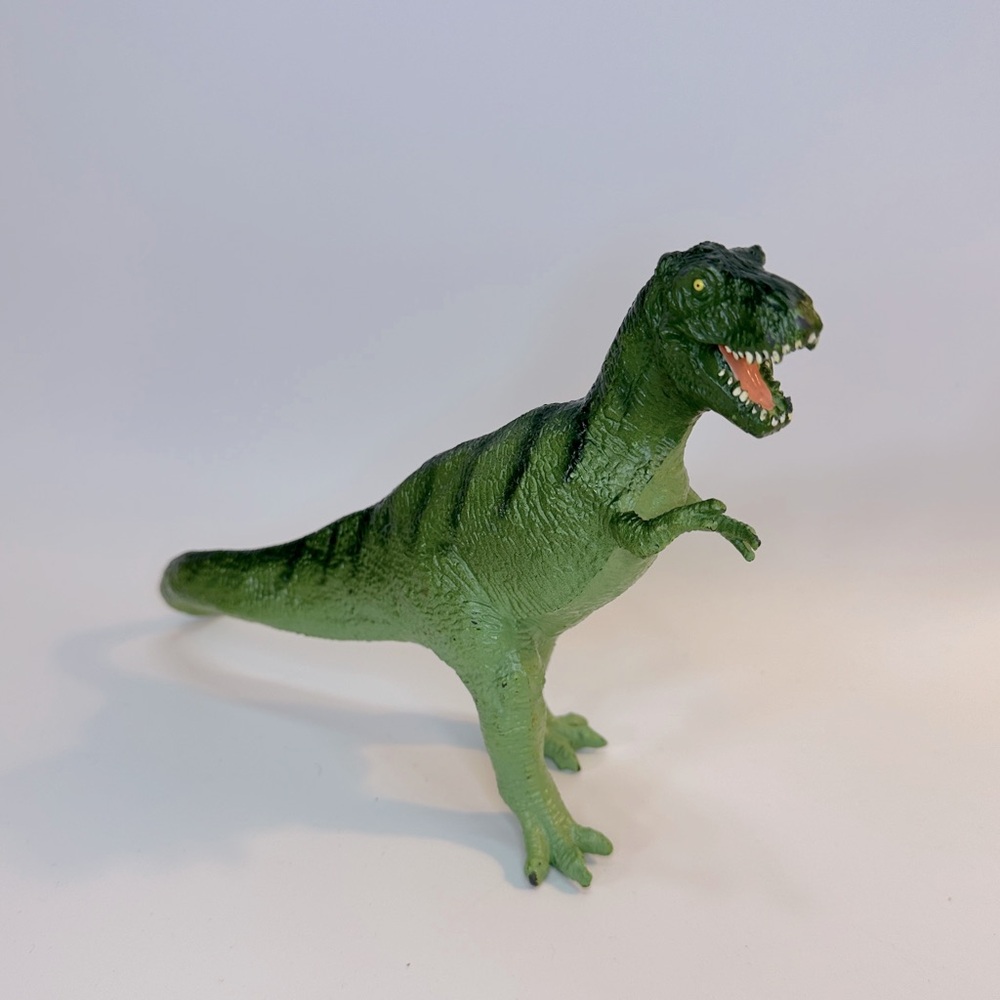 VTG Safari Ltd 1998 T-Rex Rubber‎ Dinosaur Figure Toy Figurine